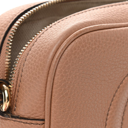 Gucci Pebbled Calfskin Small Soho Disco Bag Camelia 14 of 14