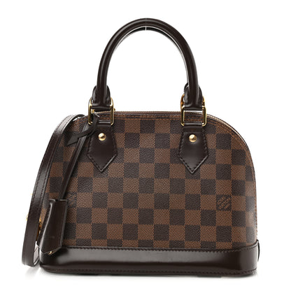 Louis Vuitton Damier Ebene Alma BB 1 of 7