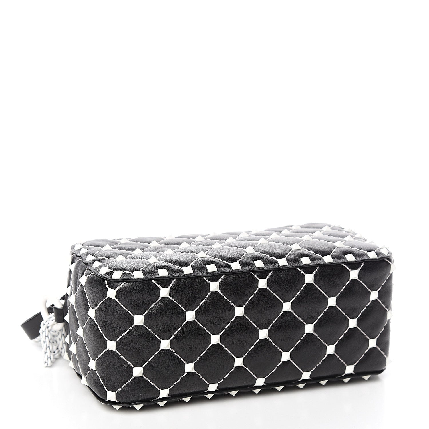 Valentino Garavani Lambskin Free Rockstud Spike Camera Bag Black 3 of 8