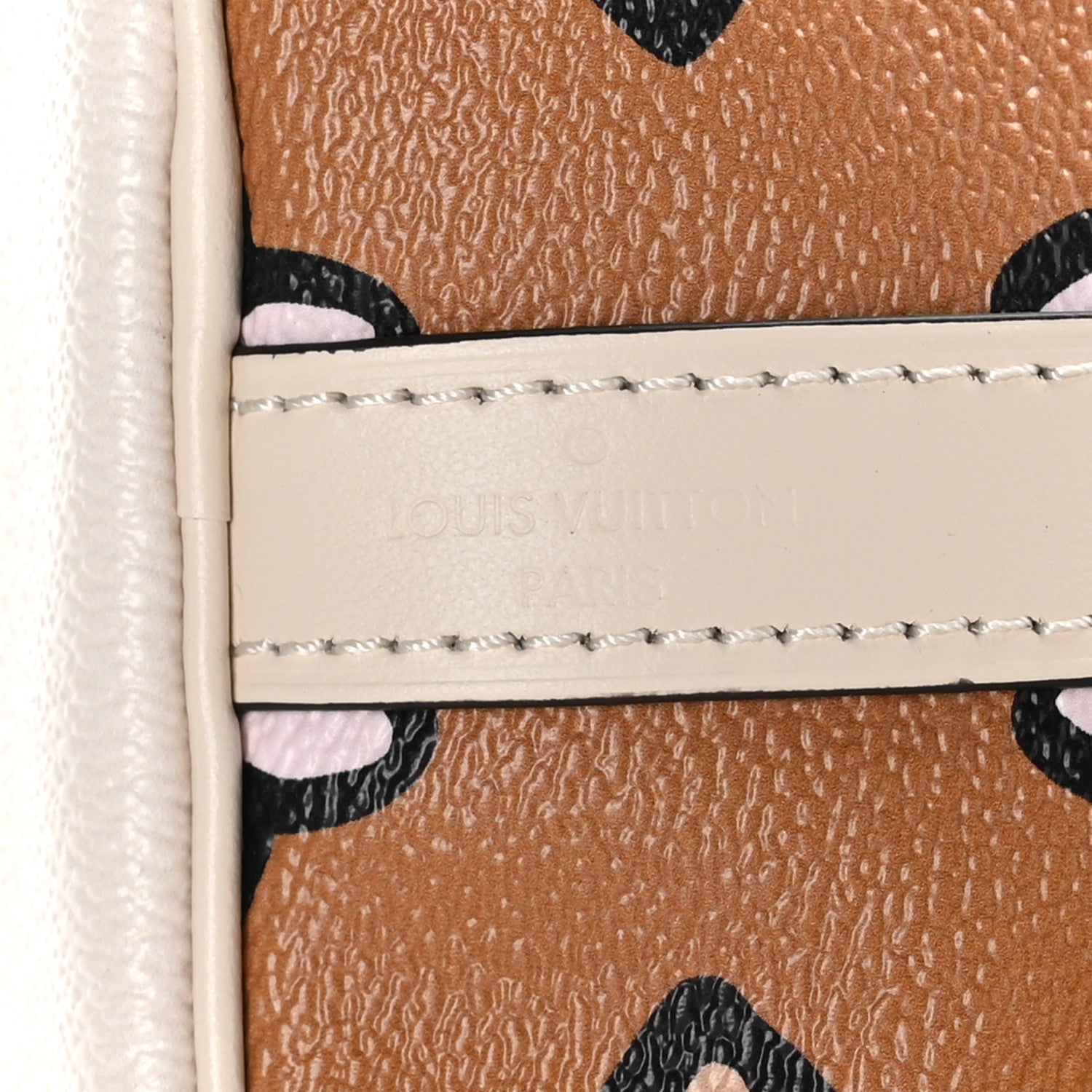 Louis Vuitton Monogram Giant Wild At Heart Speedy Bandouliere 25 Creme 7 of 11