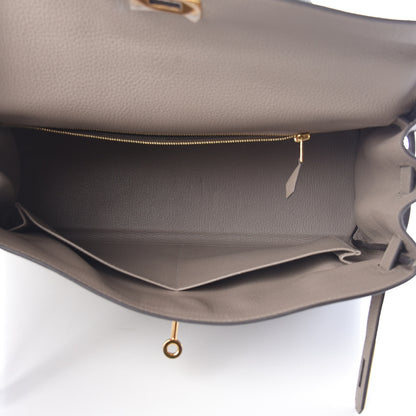 Hermes Togo Kelly Retourne 32 Gris Asphalte 12 of 47