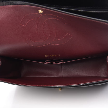 Chanel Caviar Quilted Maxi Double Flap Black 6 of 11