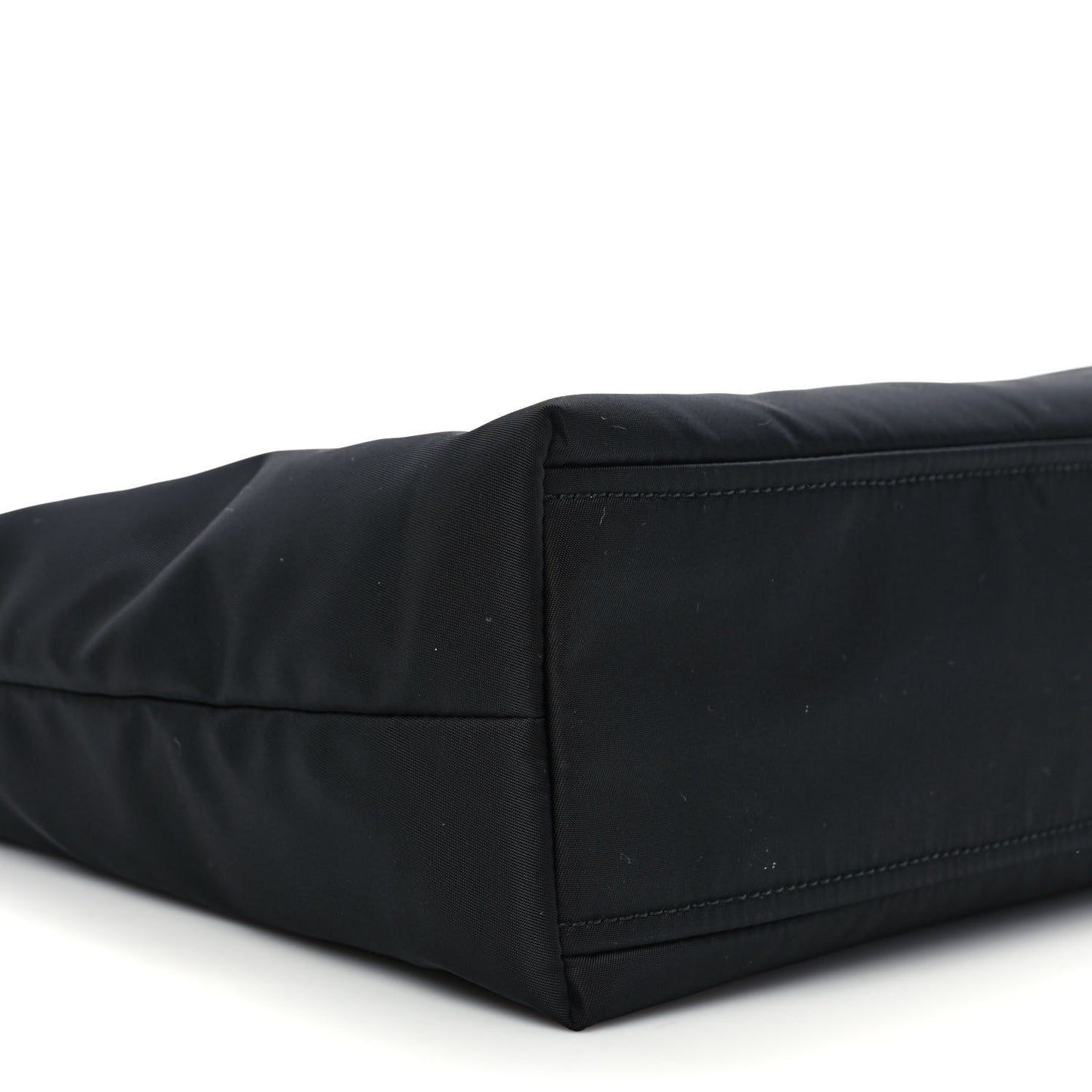 Tessuto Nylon Bow Tote Black