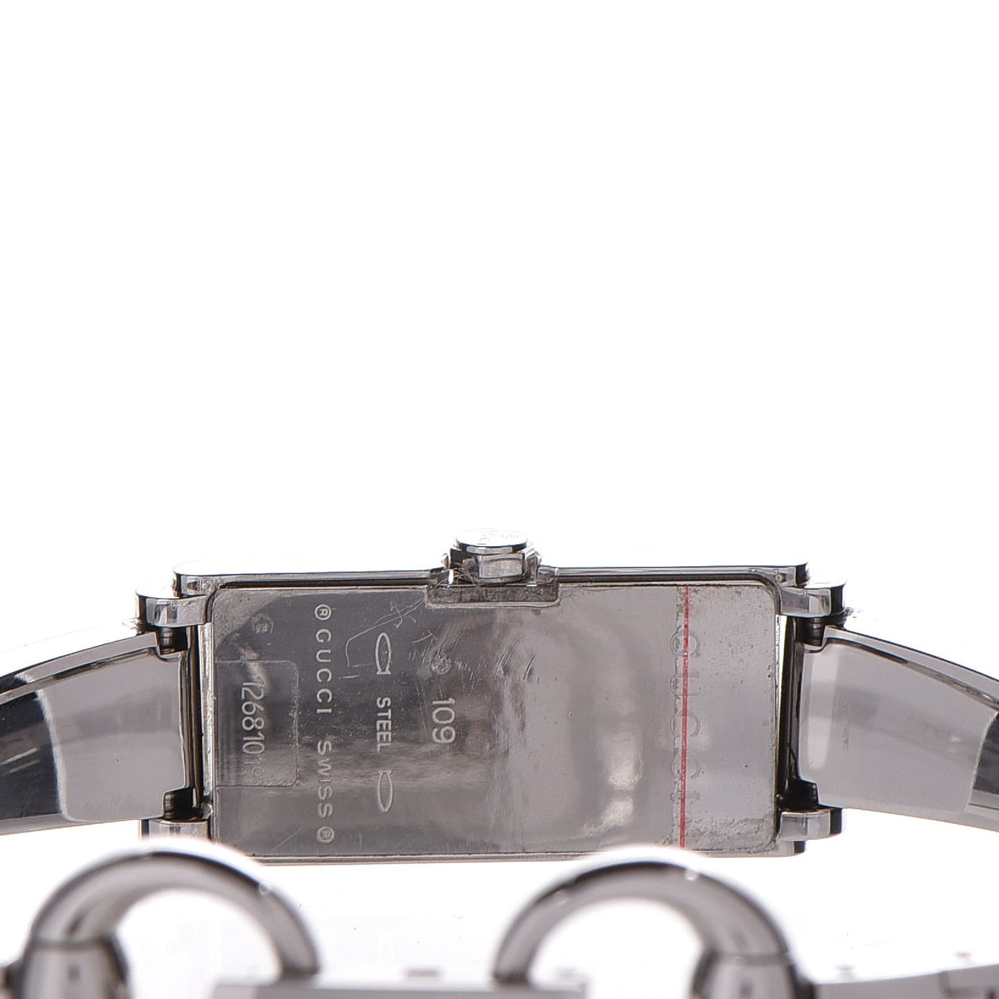 Stainless Steel 12mm 1500L Horsebit Quartz Watch Black