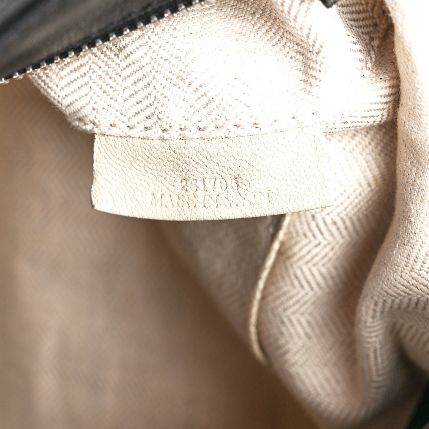 Calfskin Small Puzzle Bag Black