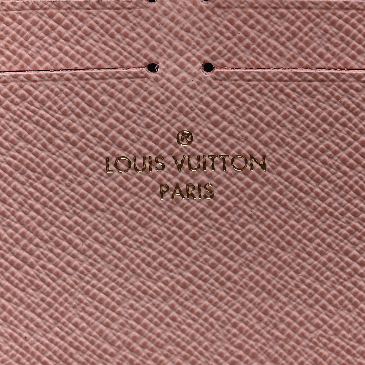 Monogram Clemence Wallet Rose Ballerine