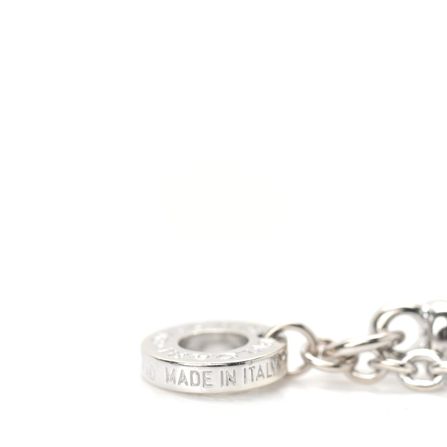 18K White Gold B.Zero1 Pendant Necklace