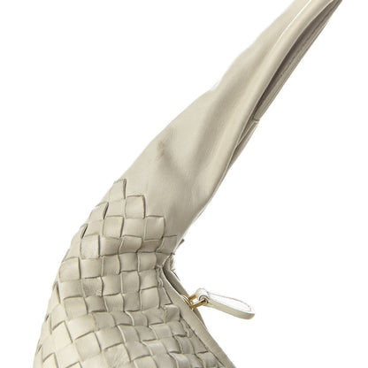 Bottega Veneta Nappa Intrecciato Maxi Veneta Hobo Cream 9 of 9