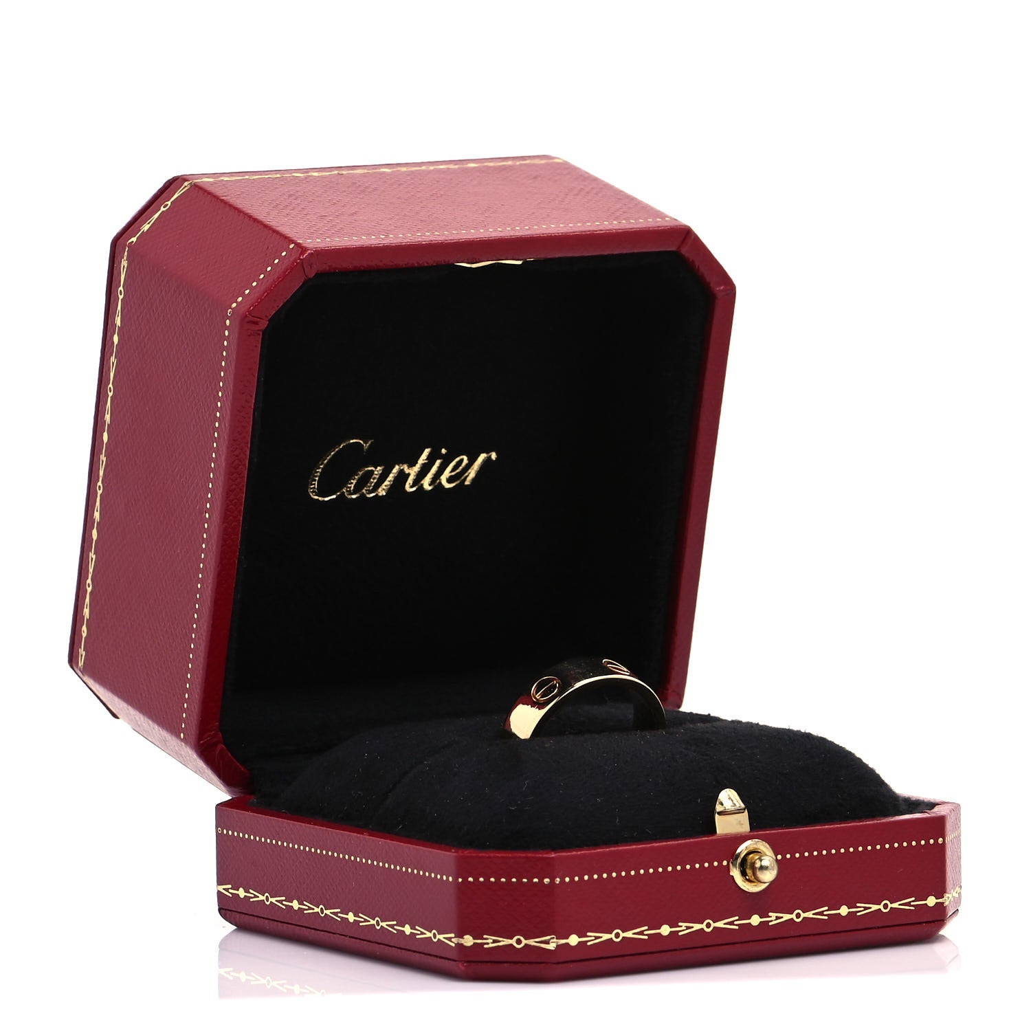 Cartier 18K Yellow Gold 6mm LOVE Ring 57 8 5 of 5