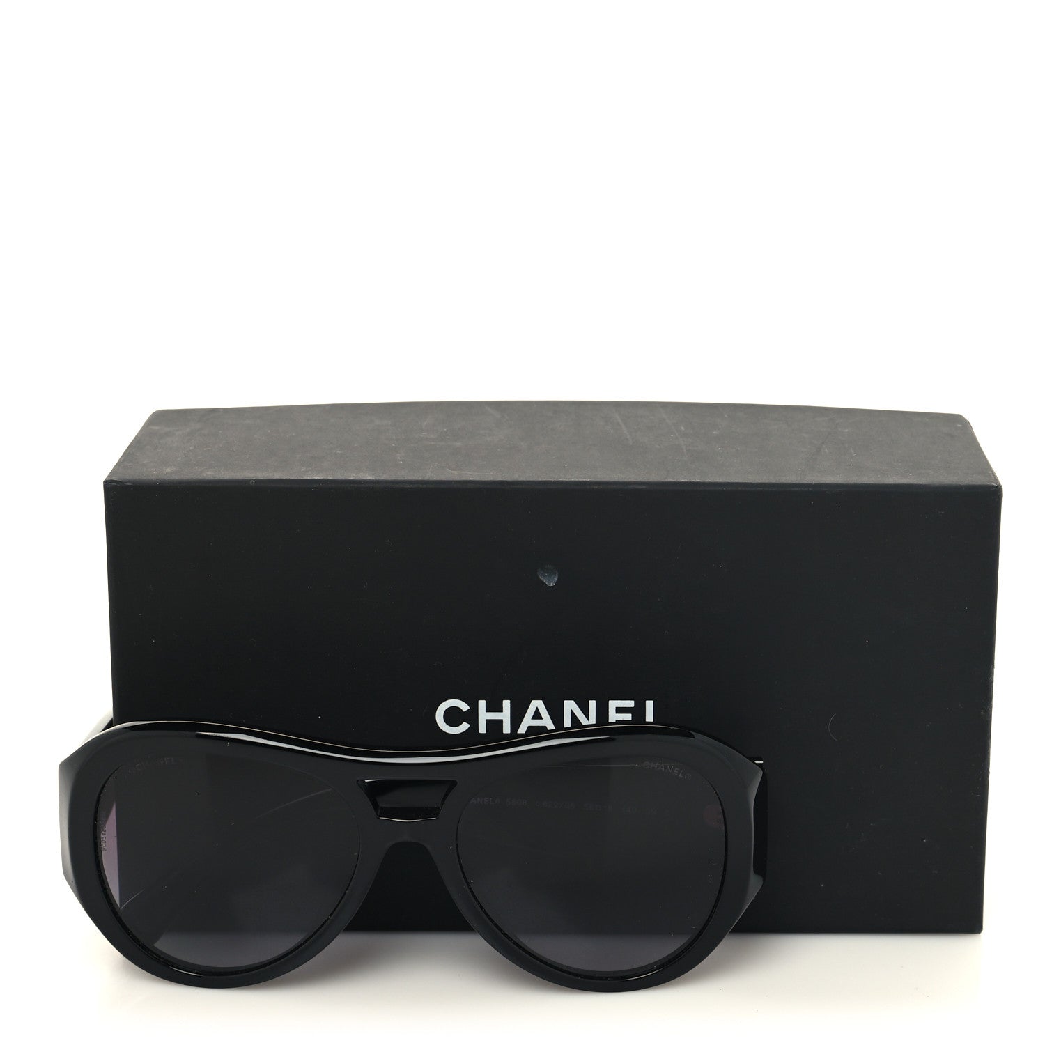 Chanel Acetate Sunglasses 5508 Black 8 of 8
