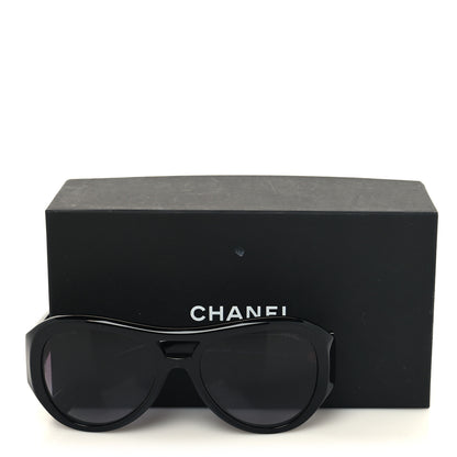 Chanel Acetate Sunglasses 5508 Black 8 of 8