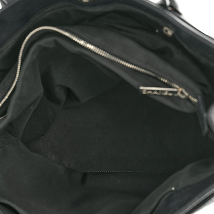 Chanel Calfskin Cerf Executive Shopper Tote Black 6 of 13