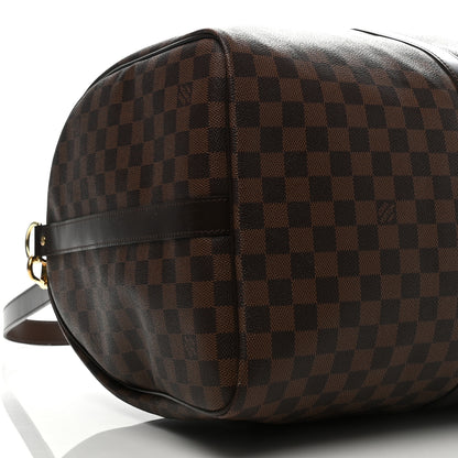Louis Vuitton Damier Ebene Keepall Bandouliere 55 9 of 12