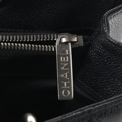 Chanel Caviar Quilted Grand Shopping Tote GST Black 9 of 11