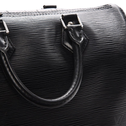Louis Vuitton Epi Speedy 25 Black 13 of 14