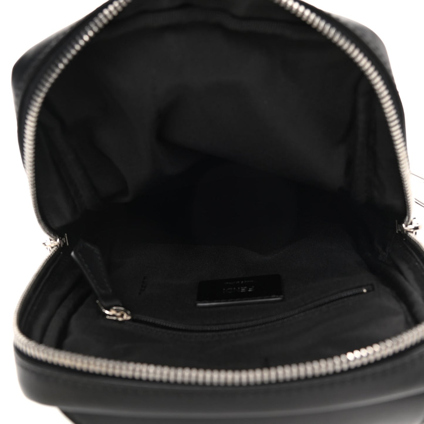 Nylon Vitello Grace Cruise Corner Bugs Sling Bag Black Sunflower