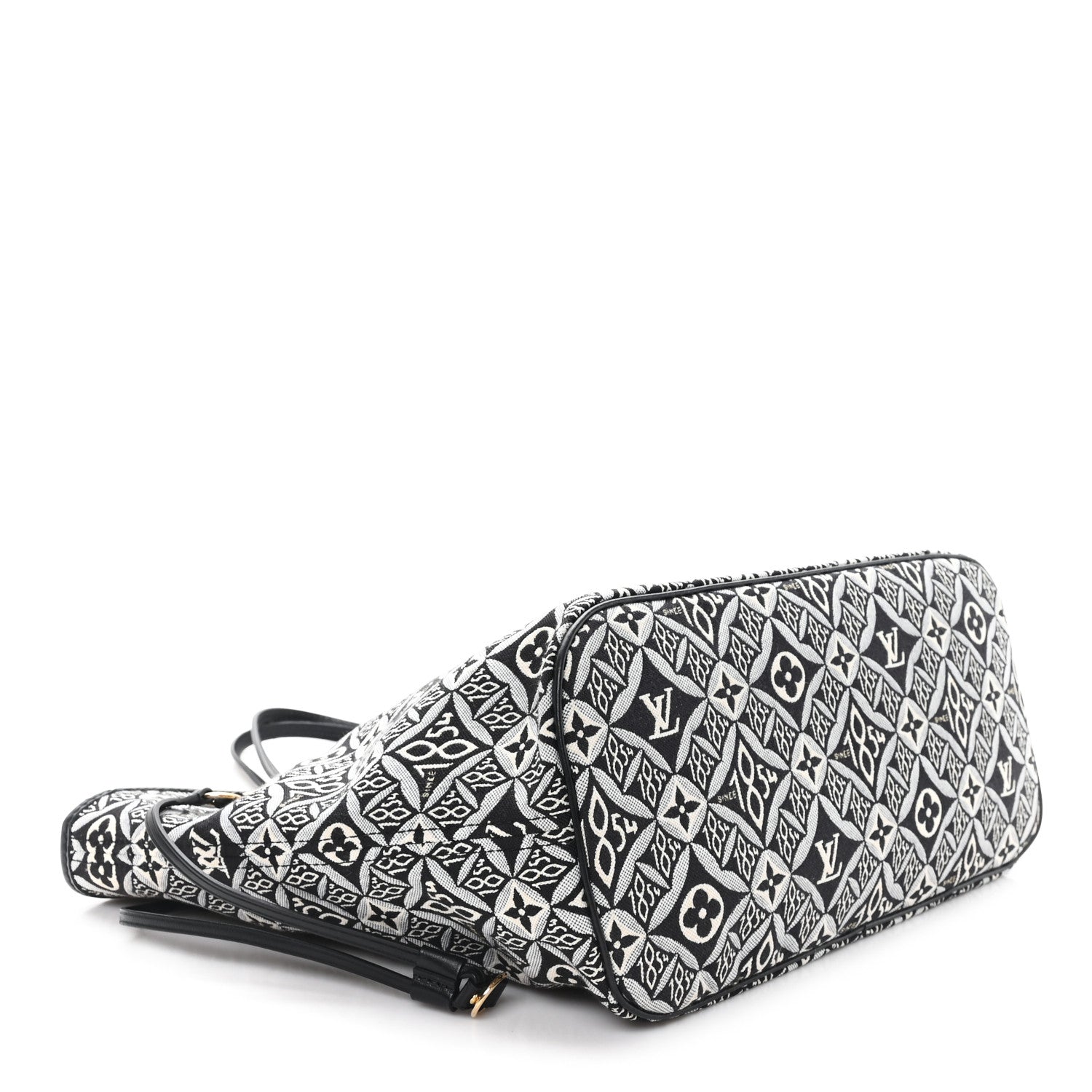 Louis Vuitton Jacquard Since 1854 Neverfull MM Grey 4 of 10