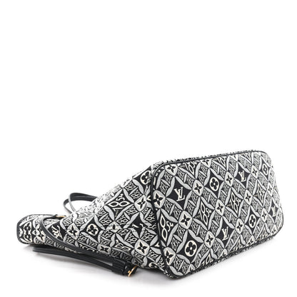 Louis Vuitton Jacquard Since 1854 Neverfull MM Grey 4 of 10