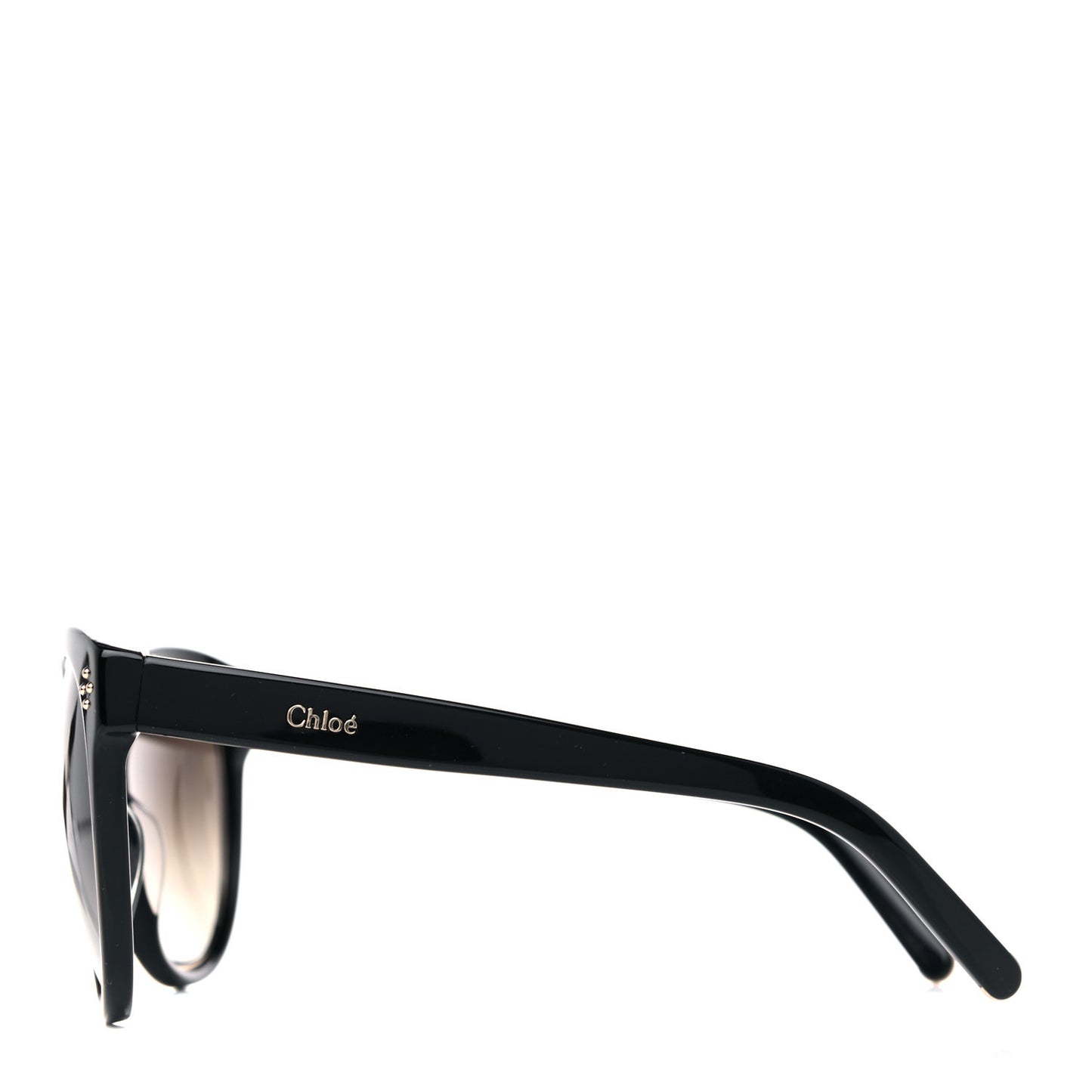 Oversized Round Sunglasses CE690S Black