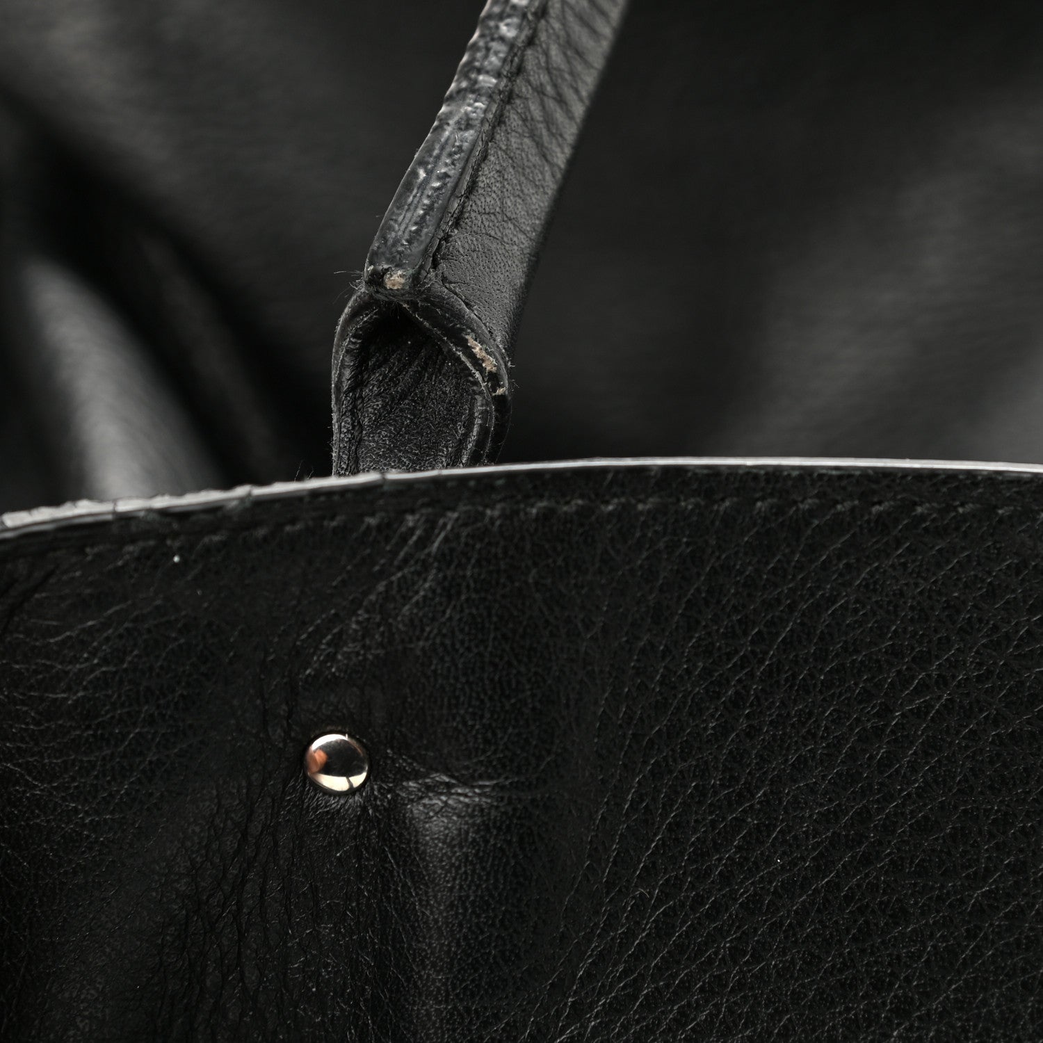 Balenciaga Veau Papier A5 Zip Around Tote Black 12 of 12