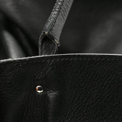 Balenciaga Veau Papier A5 Zip Around Tote Black 12 of 12