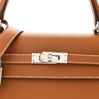 Hermes Epsom Kelly Sellier 25 Gold 8 of 11