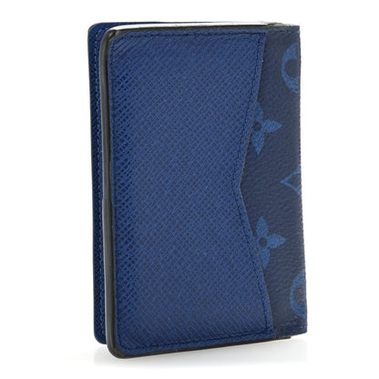 Louis Vuitton Taigarama Pocket Organizer NM Cobalt 3 of 11