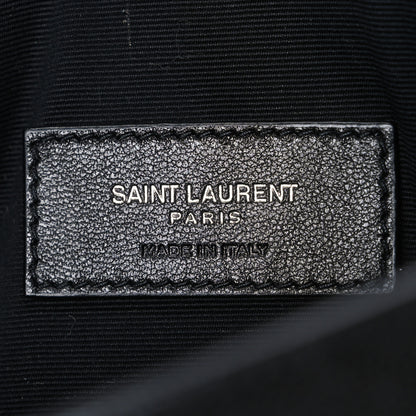 Saint Laurent Grain De Poudre Uptown Pouch Black 6 of 6