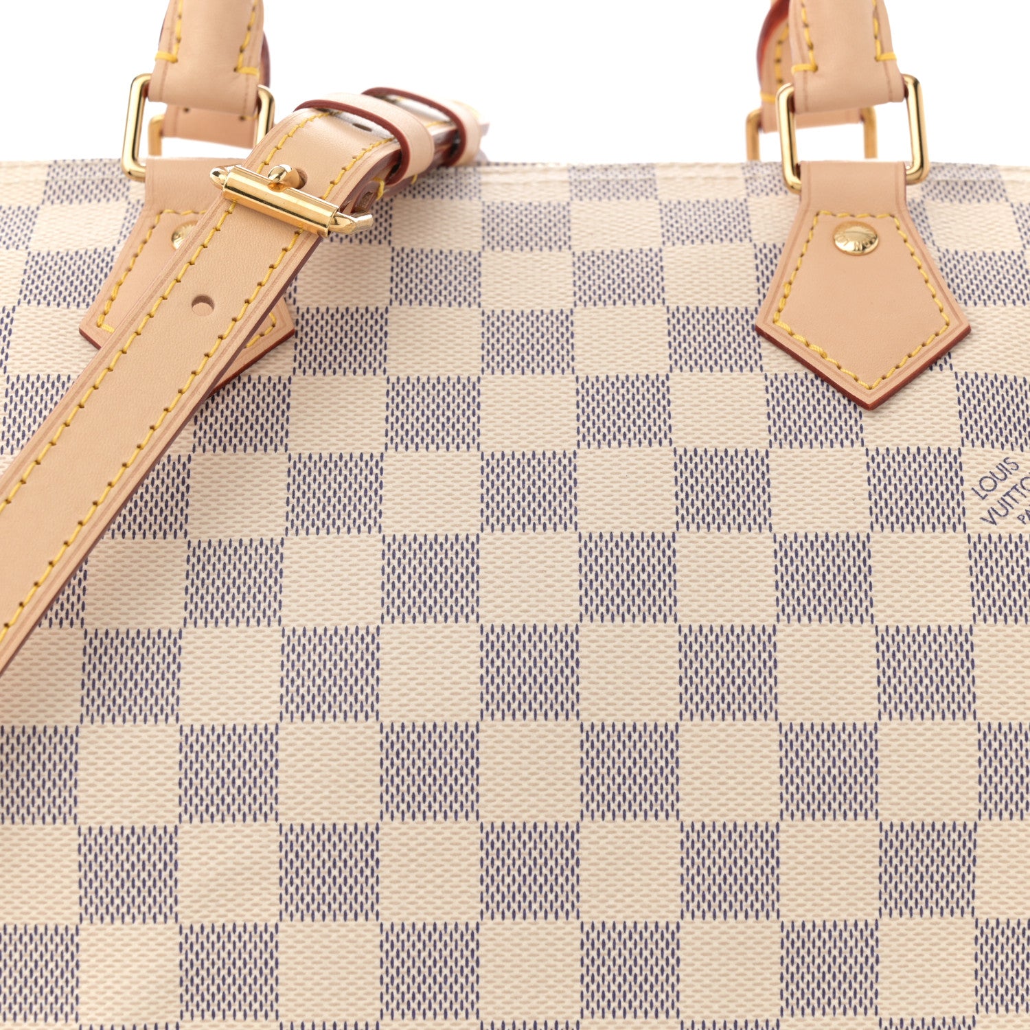 Louis Vuitton Damier Azur Speedy Bandouliere 30 7 of 12
