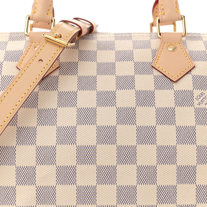 Louis Vuitton Damier Azur Speedy Bandouliere 30 7 of 12