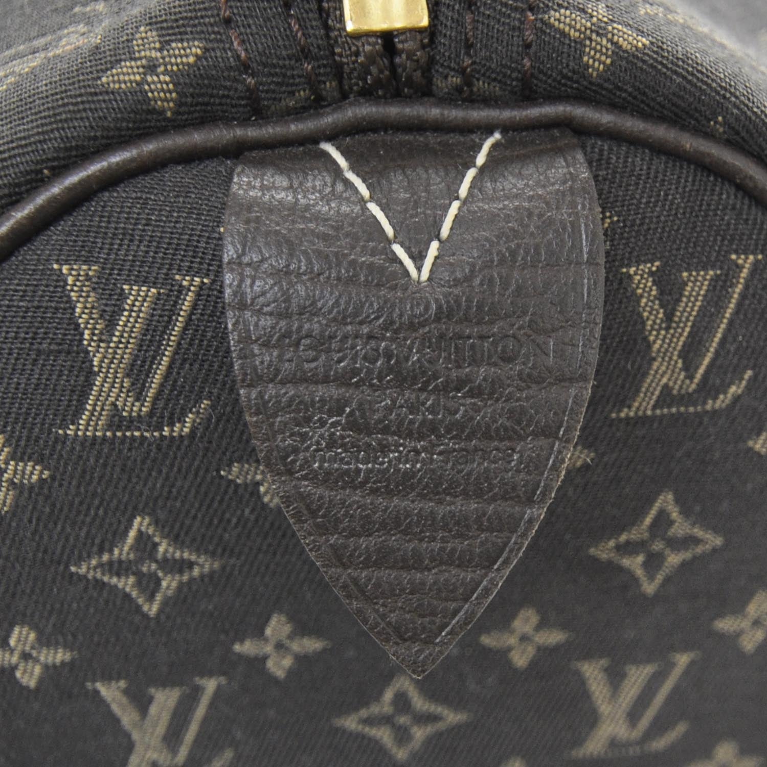 Louis Vuitton Mini Lin Speedy 30 Ebene 5 of 7