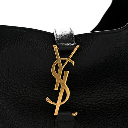 Saint Laurent Grained Deerskin Bea Tote Black 12 of 15