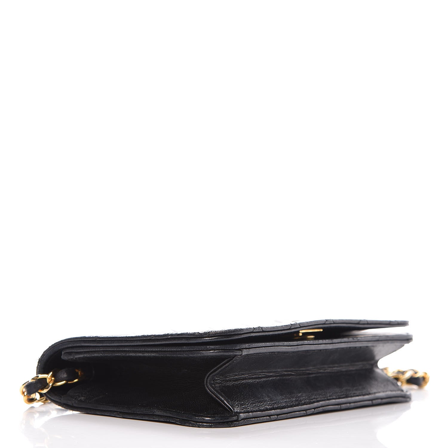 Chanel Lambskin Quilted Mini Flap Black 4 of 15