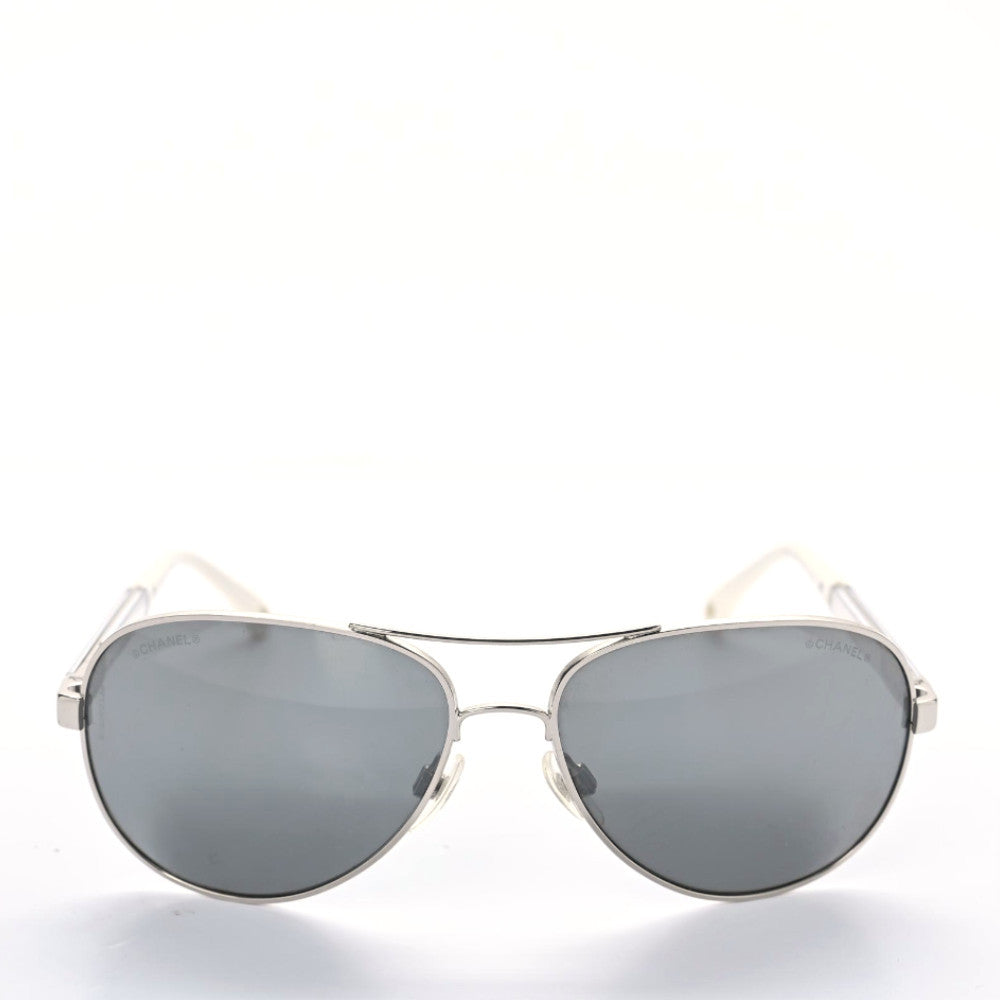Chanel Aviator Sunglasses 4179 White 3 of 8