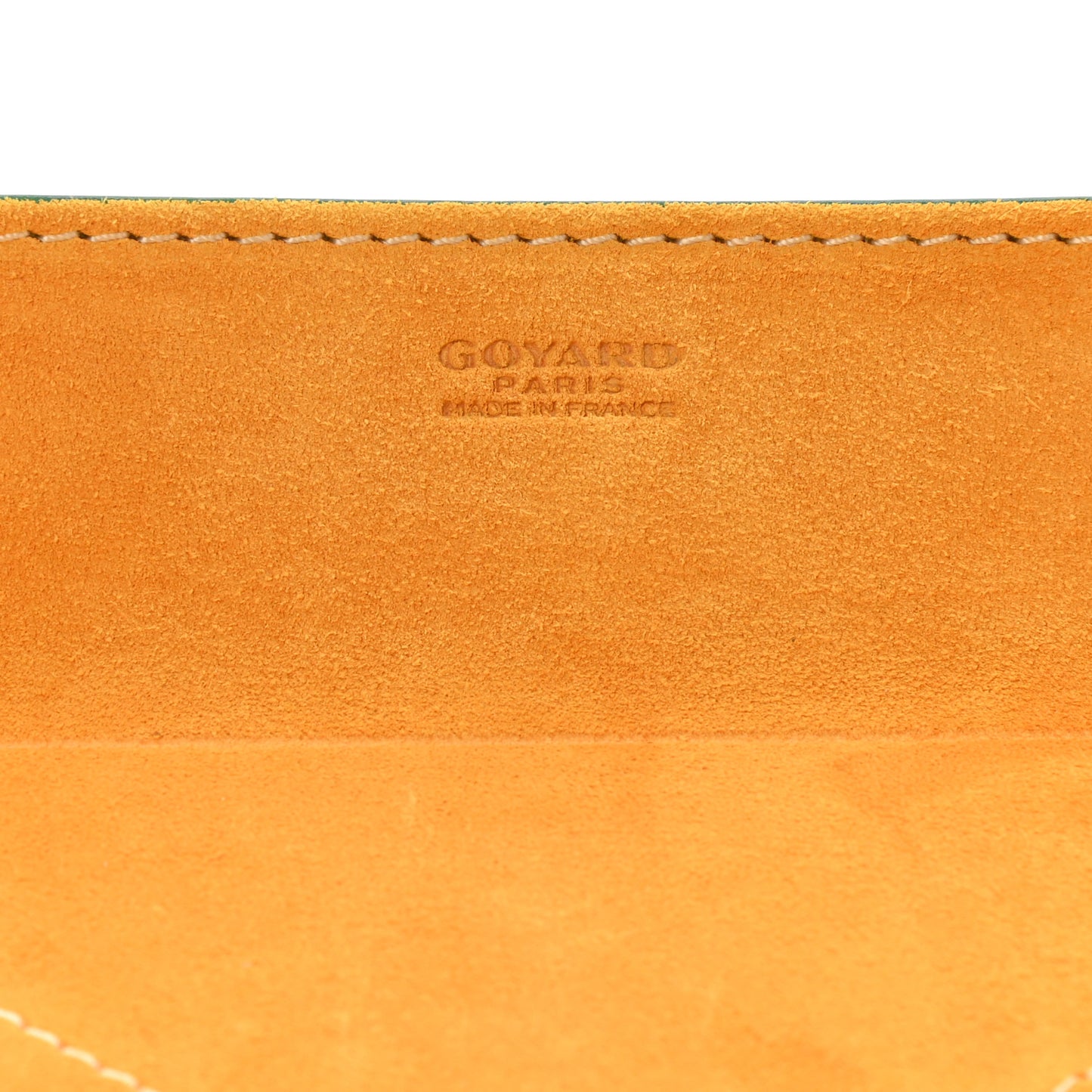 Goyardine Vide Poche Fourre-Tout Green