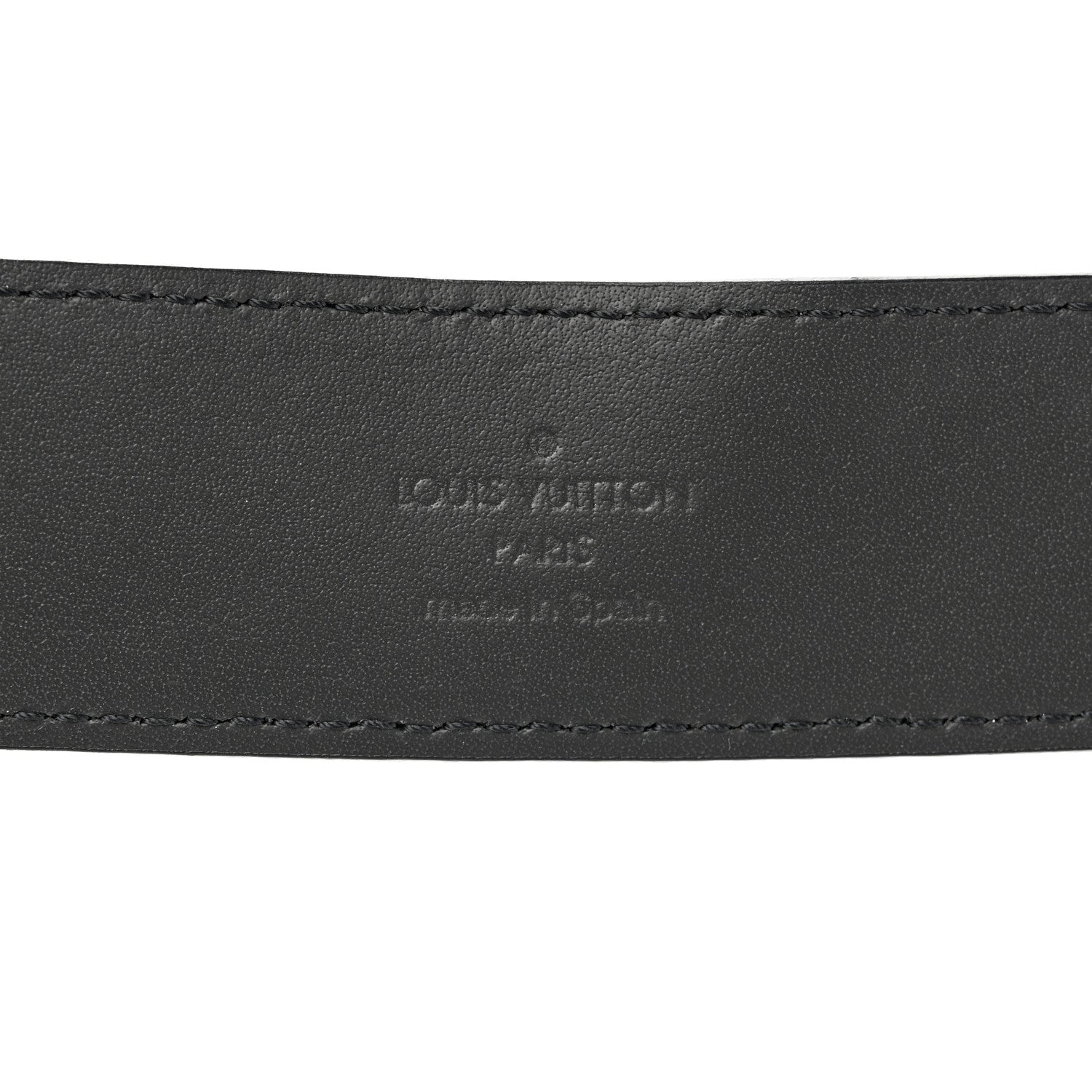 Louis Vuitton Taiga 35mm LV Initiales Belt 100 40 Black 3 of 6