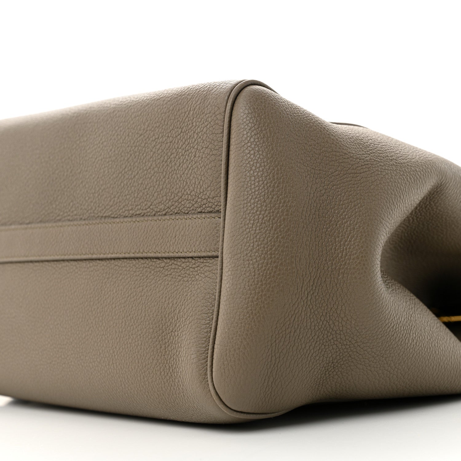 Celine Soft Grained Calfskin Medium Phantom Luggage Cabas Souris 10 of 12