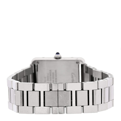 Cartier Stainless Steel 24mm Tank Solo Quartz Watch 3 of 5
