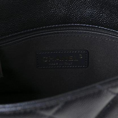 Chanel Iridescent Caviar Quilted Mini My Perfect Flap Black 6 of 11