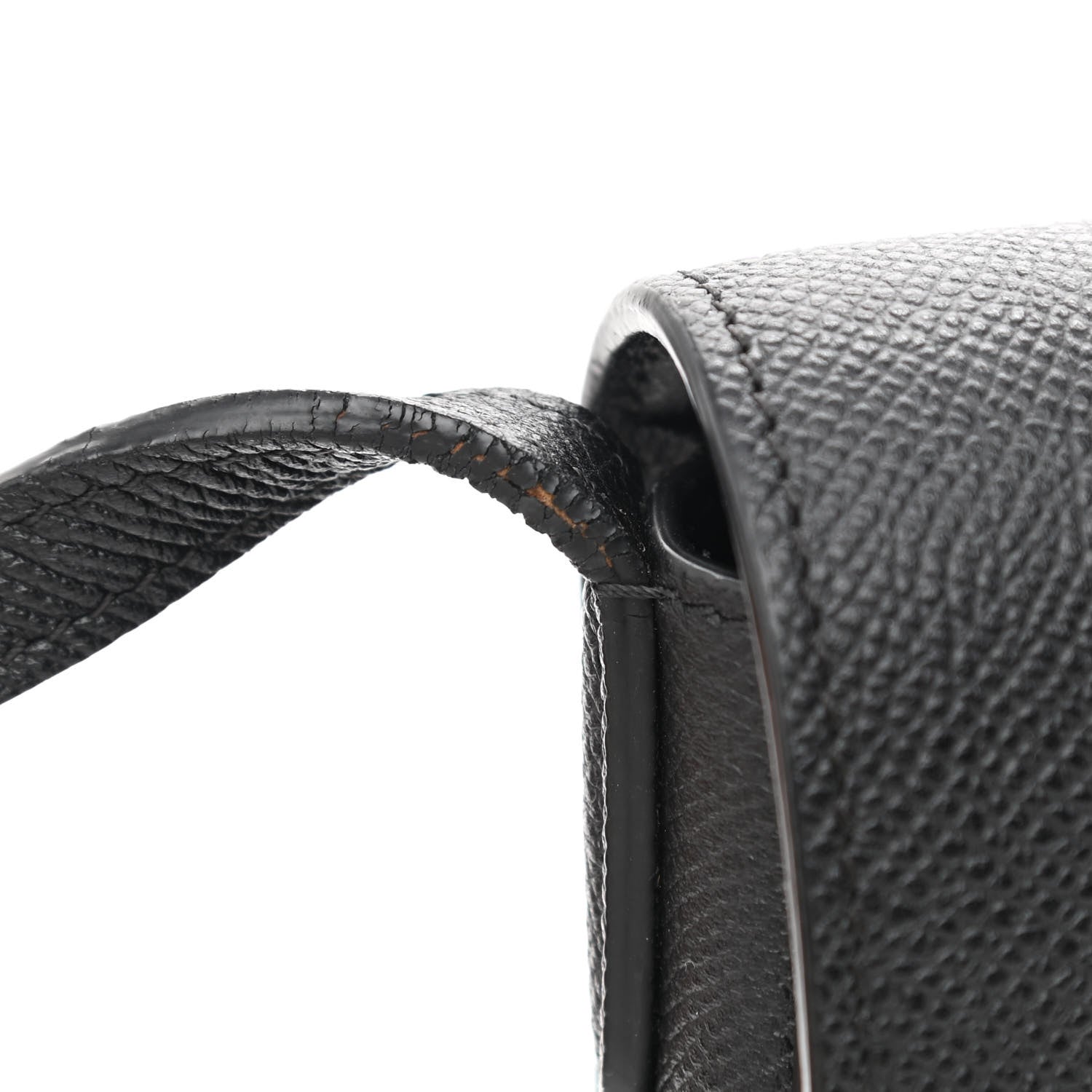 Celine Grained Calfskin Small Trotteur Black 12 of 13