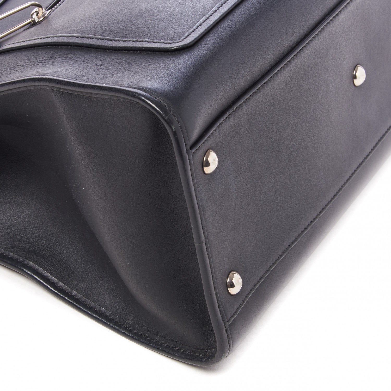 Fendi Vitello Century Opaco F is Fendi Regular Runaway Satchel Black 5 of 7