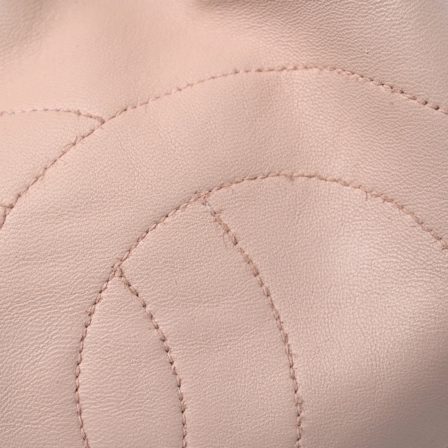 Chanel Lambskin Mini CC Drawstring Bag Light Pink 16 of 18