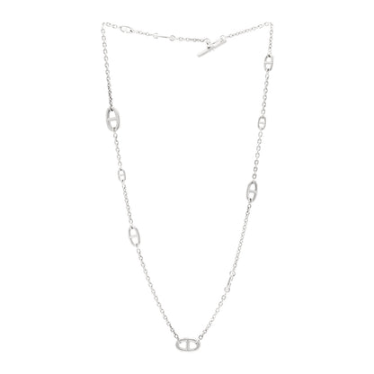Hermes Sterling Silver Farandole Necklace 80 3 of 4