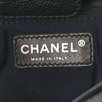 Chanel Calfskin Cerf Executive Shopper Tote Black 7 of 11