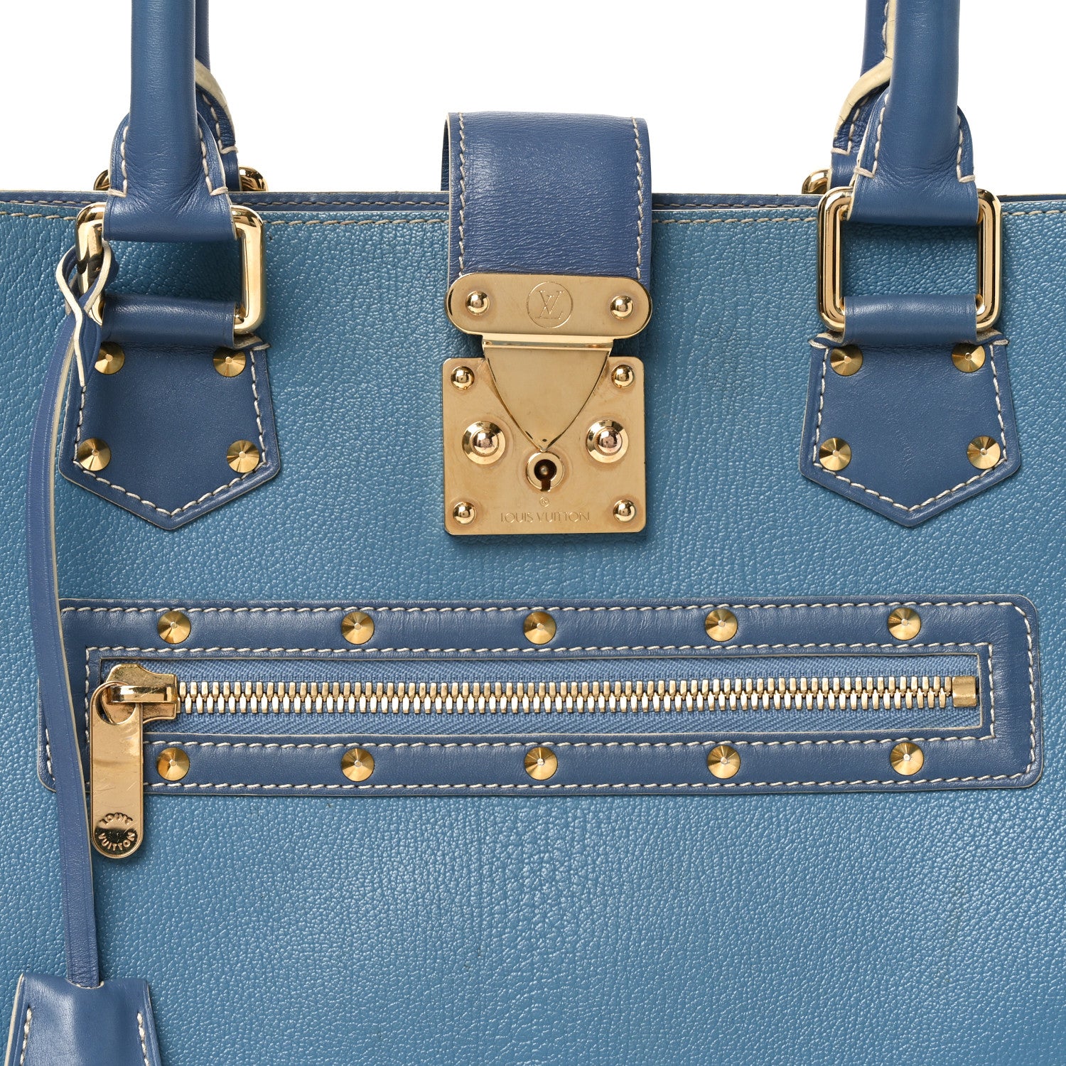 Louis Vuitton Suhali Le Fabuleux Blue 7 of 11