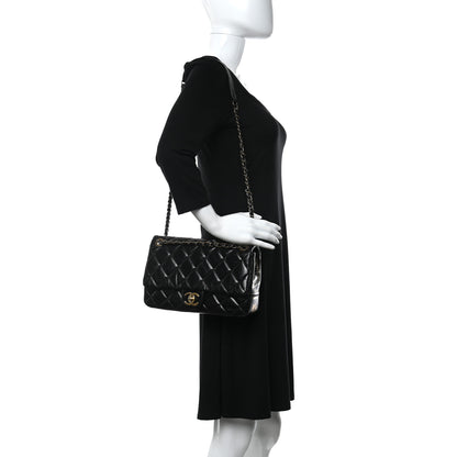 Chanel Hot Stamping Calfskin Tale Of Salzburg Flap Black 2 of 9