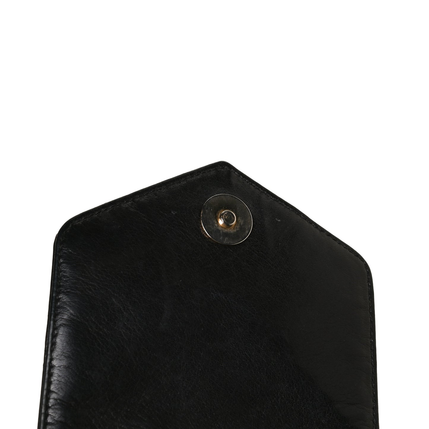 Lambskin Quilted Shopping Tote Black