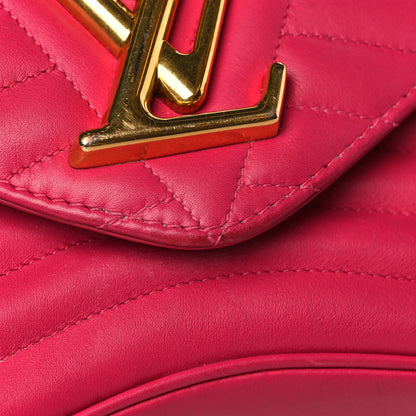 Louis Vuitton Calfskin New Wave Chain MM Rose Freesia 10 of 13