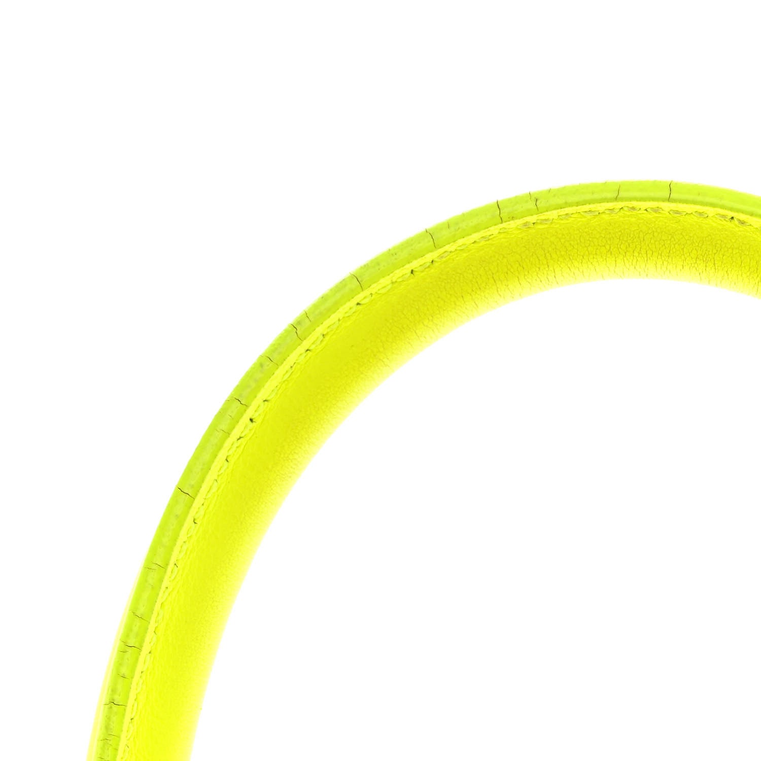 Saint Laurent Calfskin Small Sac De Jour Bag Neon Yellow 24 of 25