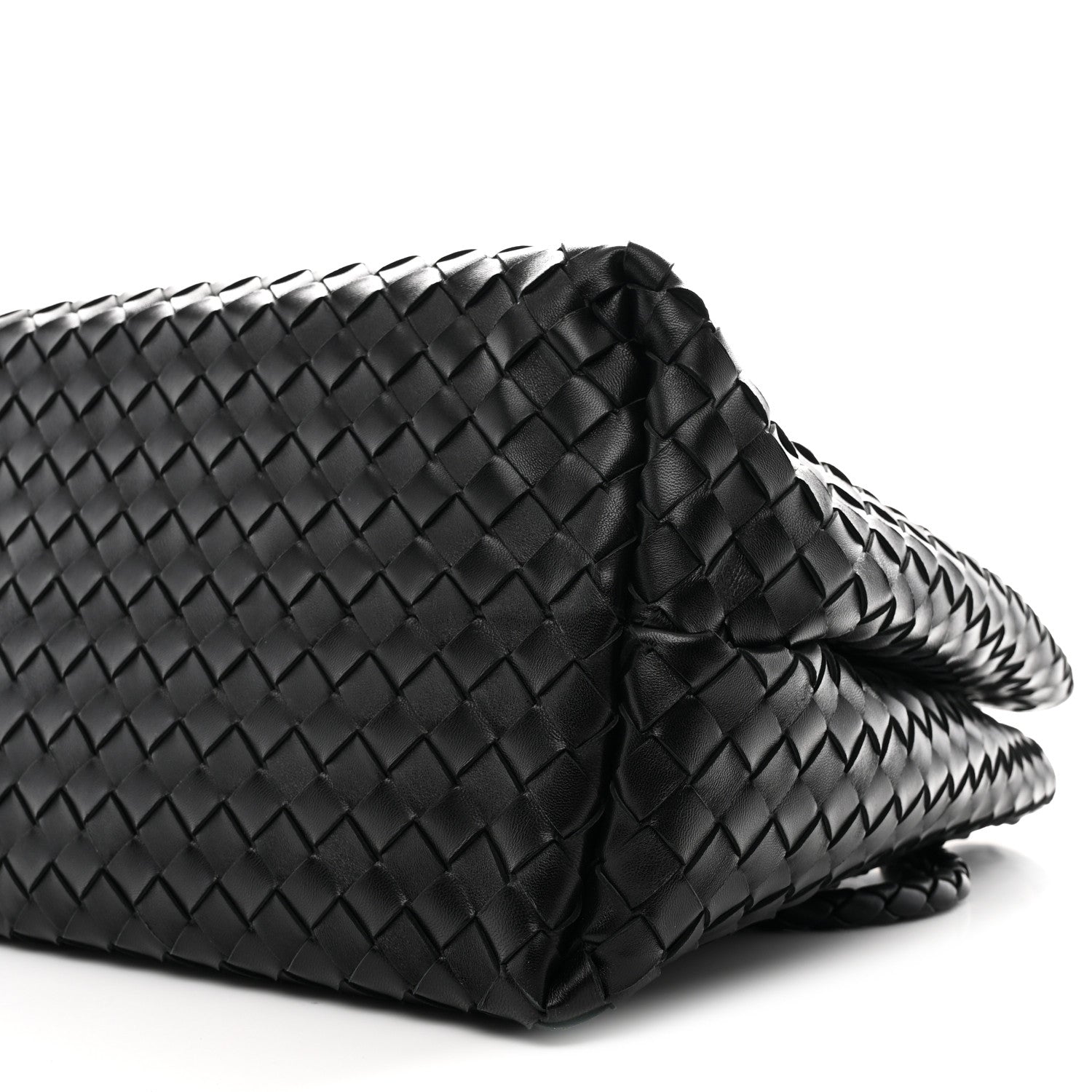 Bottega Veneta Nappa Intrecciato Large Andiamo Shoulder Bag Black 9 of 11